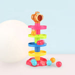 Huanger Roll Ball Tower – Ball Drop Track Toy (18+ Months)