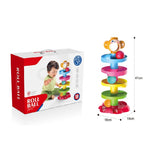 Huanger Roll Ball Tower – Ball Drop Track Toy (18+ Months)