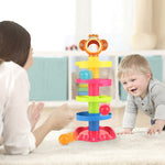 Huanger Roll Ball Tower – Ball Drop Track Toy (18+ Months)