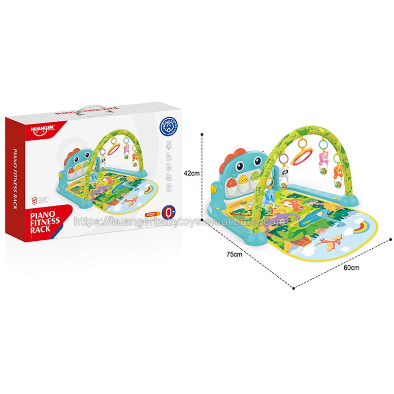 Huanger Piano Fitness Rack Baby Play Gym & Musical Activity Mat (0+ Months)