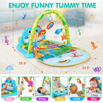 Huanger Piano Fitness Rack Baby Play Gym & Musical Activity Mat (0+ Months)