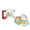 Huanger Piano Fitness Rack Baby Play Gym & Musical Activity Mat – Monkey Edition (0+ Months)