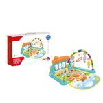 Huanger Piano Fitness Rack Baby Play Gym & Musical Activity Mat – Monkey Edition (0+ Months)