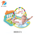 Huanger Piano Fitness Rack Baby Play Gym & Musical Activity Mat – Monkey Edition (0+ Months)