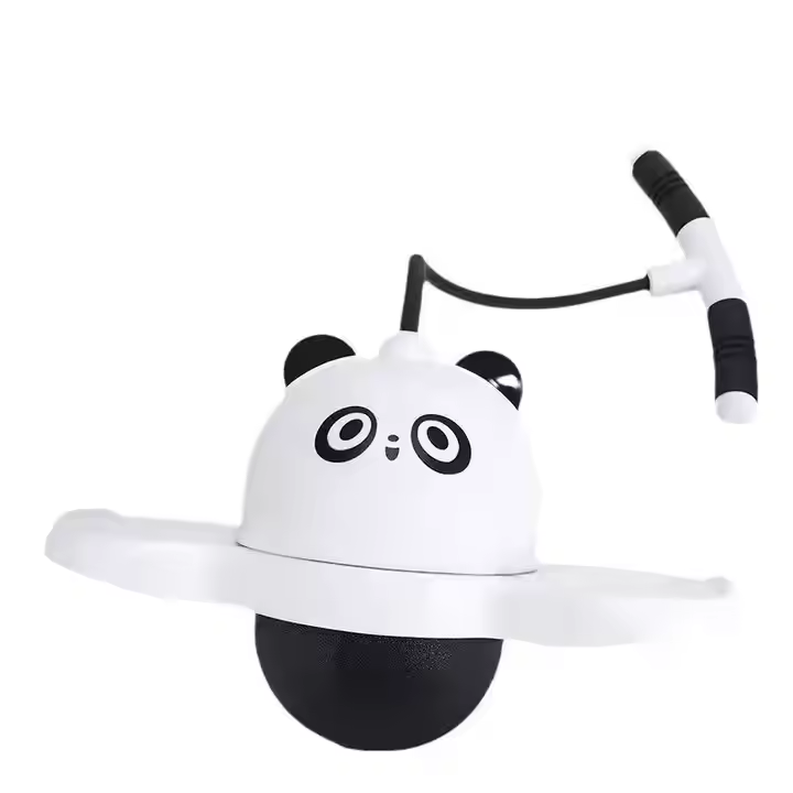Kids Balance Wiggle Scooter with RGB LED Lights – Panda & Bear Edition