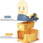 Kids Duck Potty Training Chair with Backrest & Handles