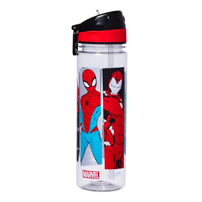Original Smiggle Marvel Super Heroes Kids Water Bottle 650ml