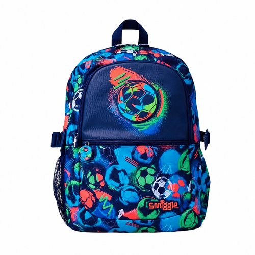 Original Smiggle Football Kids Backpack – Size 18