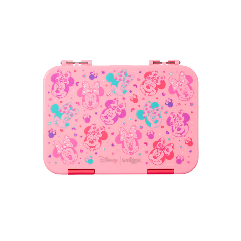 Original Smiggle Disney Minnie Mouse Bento Lunch Box