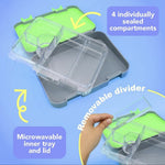 Original Smiggle Butterfly Bento Lunch Box