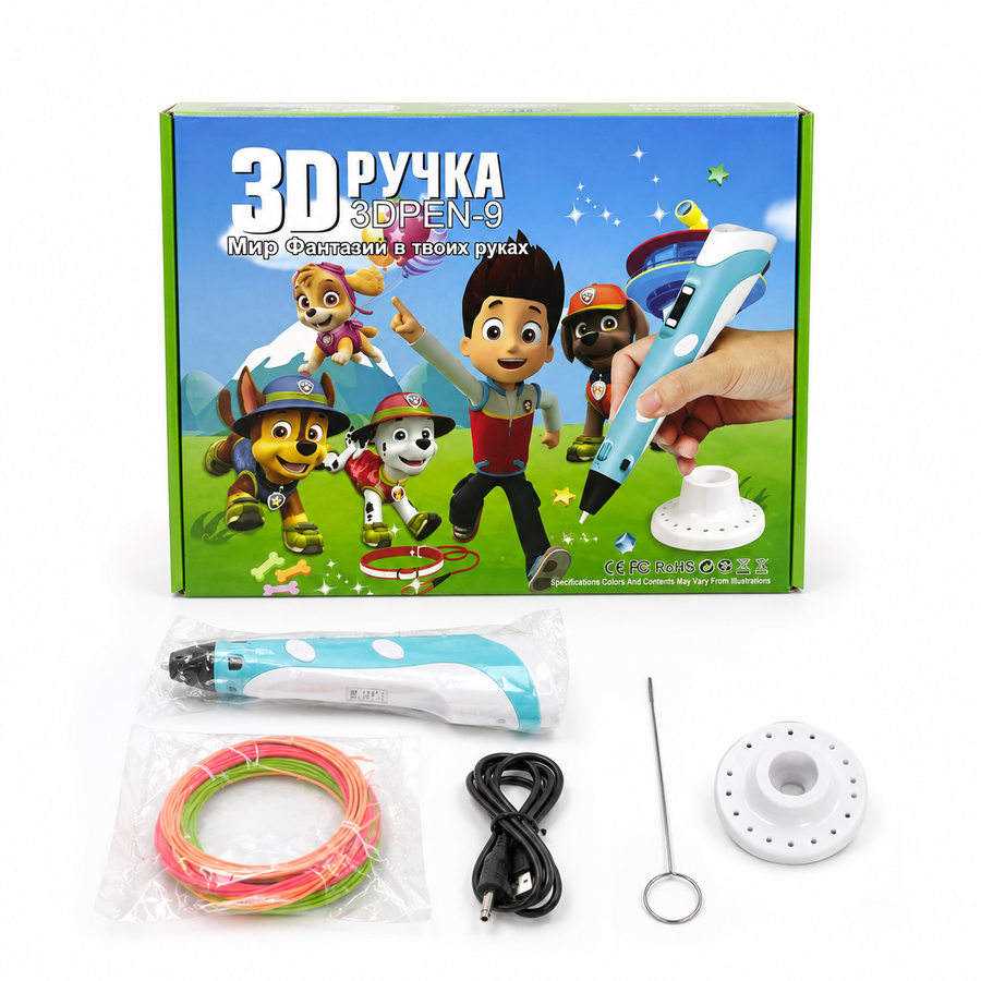 3D Printing Pen Set for Kids – LCD Display with PLA Filament