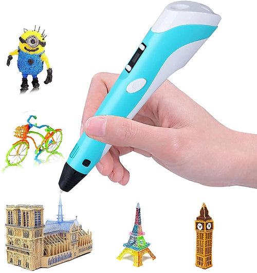 3D Printing Pen Set for Kids – LCD Display with PLA Filament