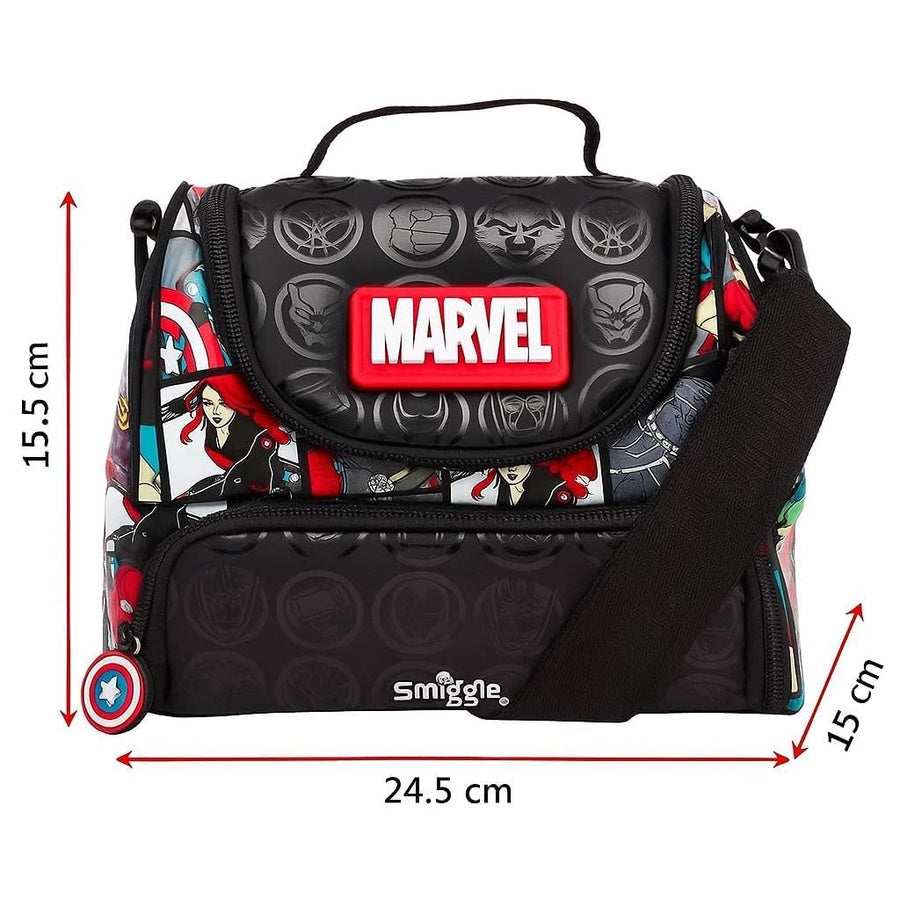 Original Smiggle × Marvel Double Decker Lunch Bag