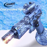 Electric Automatic Water Gun with Drum Tank & Rechargeable Battery