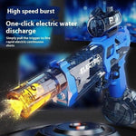Electric Automatic Water Gun with Drum Tank & Rechargeable Battery