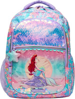 Original Smiggle Disney The Little Mermaid School Set – Backpack Size 18 + Pencil Case + 650ml Water Bottle