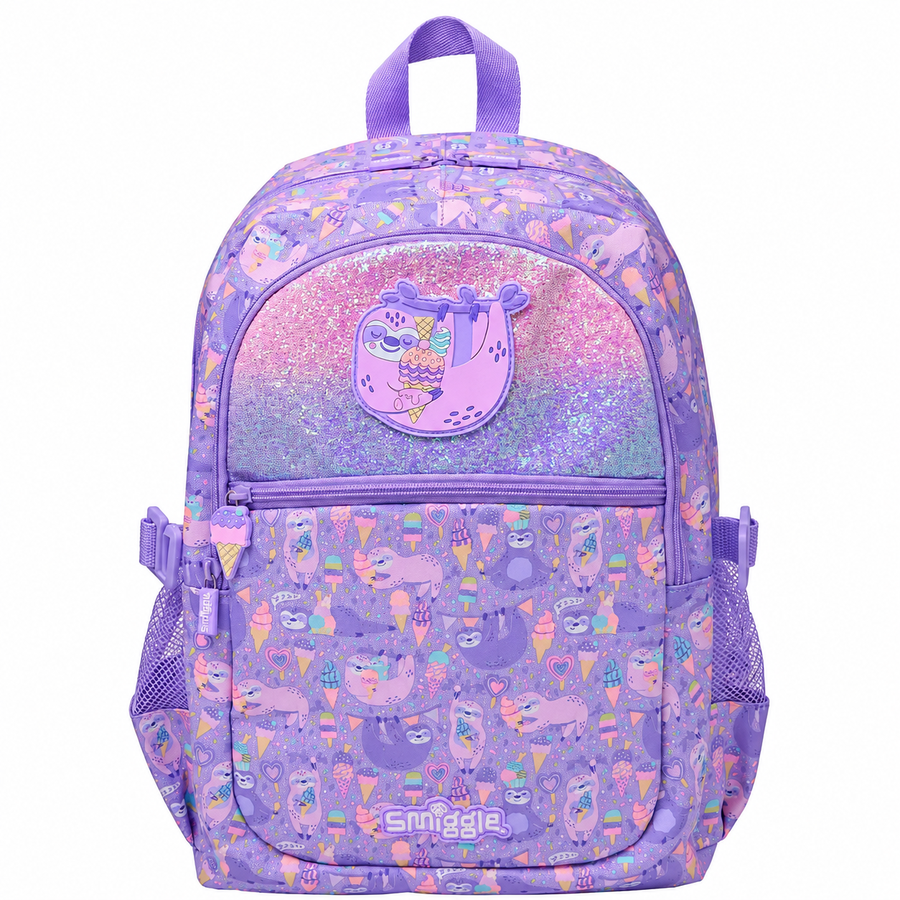 Original Smiggle Sloth Backpack – Size 18