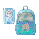 Original Smiggle Frozen Backpack & Pencil Case Set – Size 18