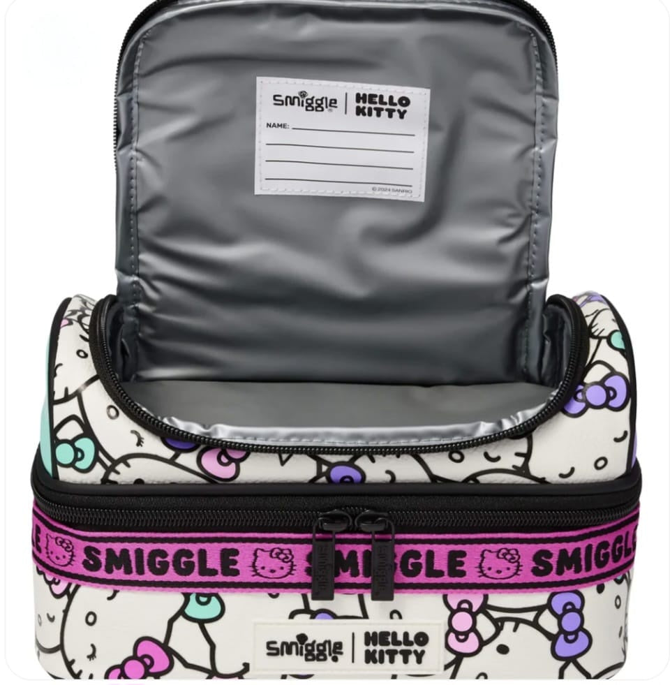 Original Smiggle Hello Kitty Lunch Bag & Water Bottle Set