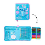 Original Smiggle Disney Stitch Zip It Stationery Gift Pack – 40+ Pieces