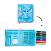 Original Smiggle Disney Stitch Zip It Stationery Gift Pack – 40+ Pieces