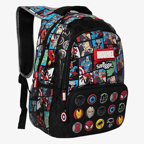 Original Smiggle Marvel Backpack & Lunch Bag Set – Size 18 — alternate view