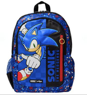 Original Smiggle Sonic the Hedgehog Backpack & Lunch Bag Set – Size 18