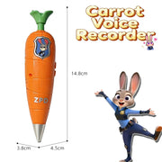 Carrot Voice Recorder Pen – 60 Second Recording & Writing Pen