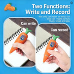 Carrot Voice Recorder Pen – 60 Second Recording & Writing Pen