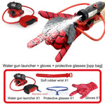 Spider Web Shooter Water Blaster Launcher Set with Glove & Protective Glasses