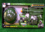 Military Combat Force Toy Gun Set with Helmet & Tactical Accessories
