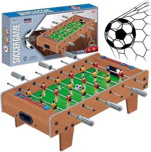 Tabletop Soccer Game – Mini Foosball Table for Kids & Family
