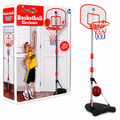 Kids Adjustable Basketball Hoop with Electronic Scoreboard, Lights & Sounds