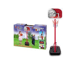 Kids Adjustable Basketball Set with Stand & Ball