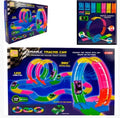 Variable Tracks Car Glow Racing Track Set – 235 Pieces