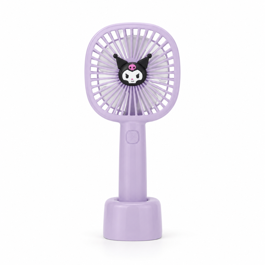 Kuromi Mini Handheld Rechargeable Fan – USB Portable Fan