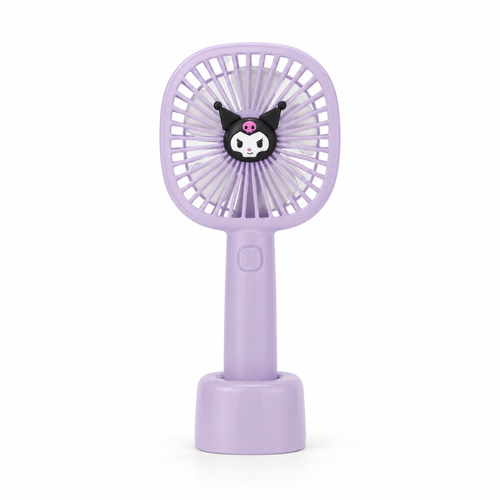 Kuromi Mini Handheld Rechargeable Fan – USB Portable Fan — alternate view