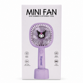 Kuromi Mini Handheld Rechargeable Fan – USB Portable Fan