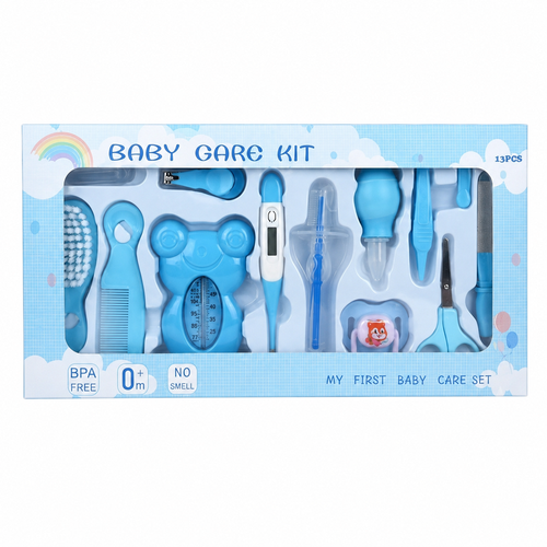 Baby Care Grooming Kit – Complete Newborn Healthcare Set (13-in-1)