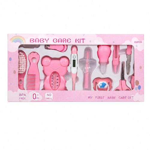 Baby Care Grooming Kit – Complete Newborn Healthcare Set (13-in-1)