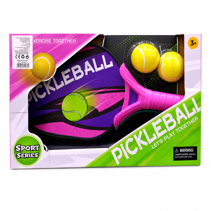 Pickleball Paddle Set for Kids – 2 Rackets & 2 Balls