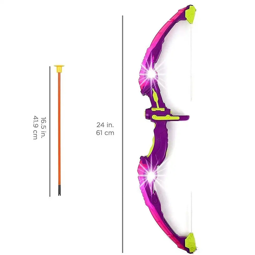 Kids Archery Bow & Arrow Set with Light-Up Bow