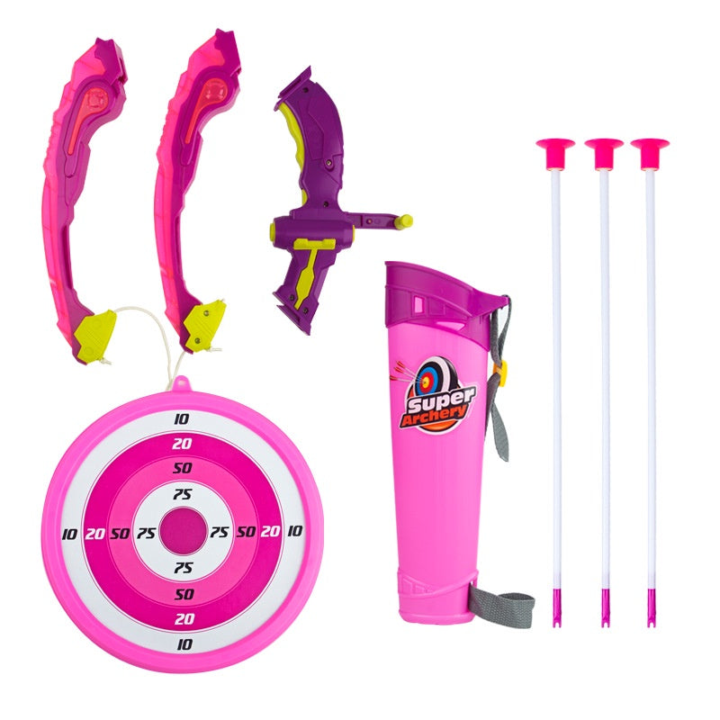 Kids Archery Bow & Arrow Set with Light-Up Bow