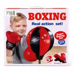 Kids Boxing Set with Punching Ball & Boxing Gloves