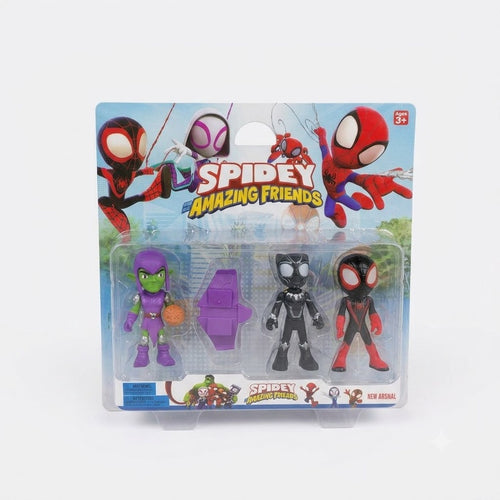 Spidey Amazing Friends Action Figures Set – Villains Edition