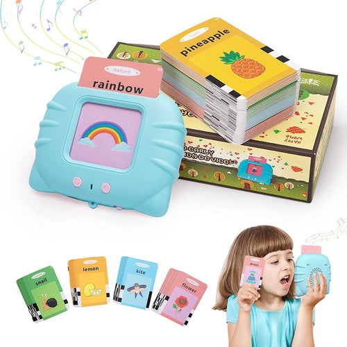 Talking Flash Cards Learning Device – 224 English & Arabic Words