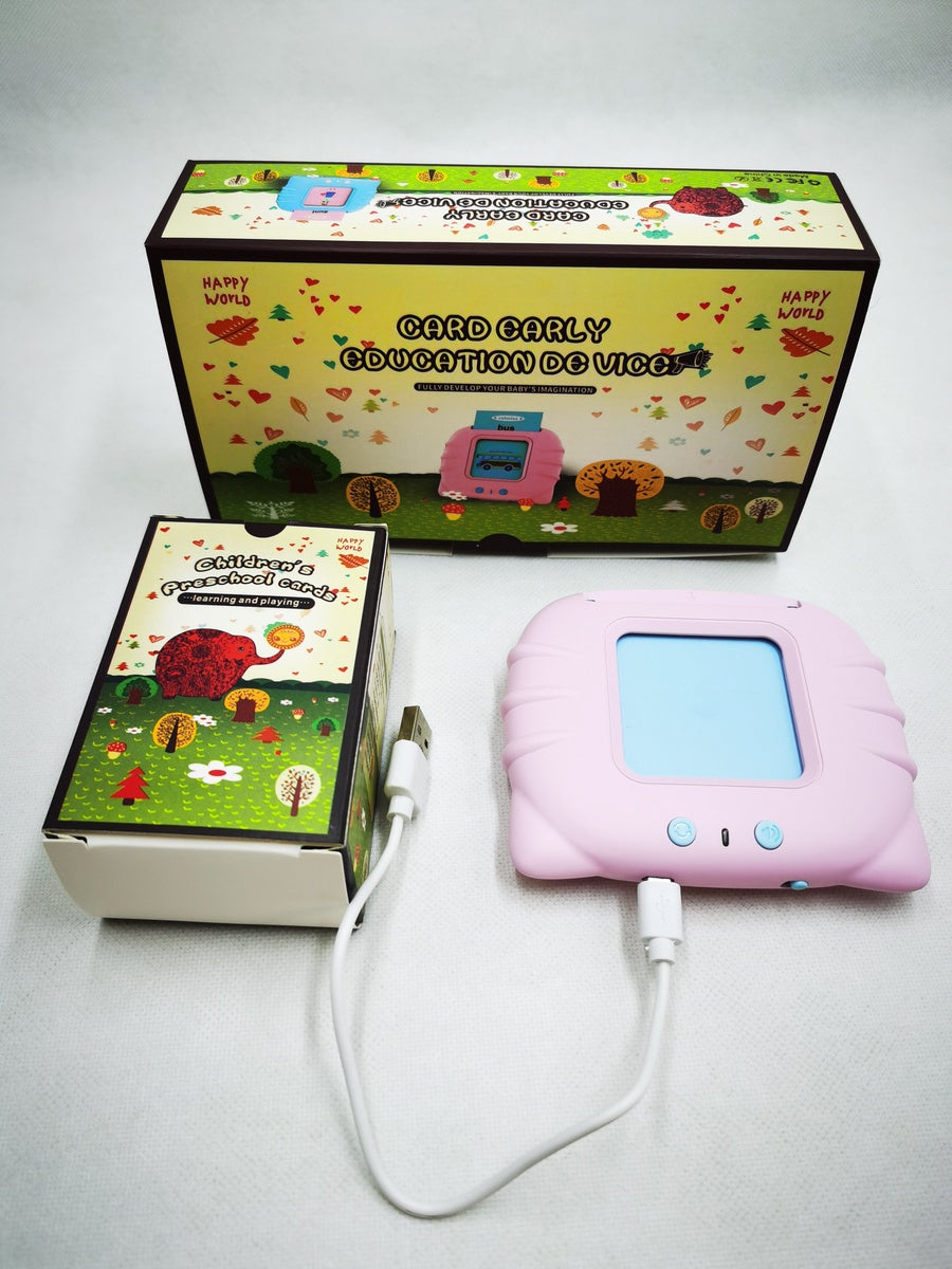 Talking Flash Cards Learning Device – 224 English & Arabic Words
