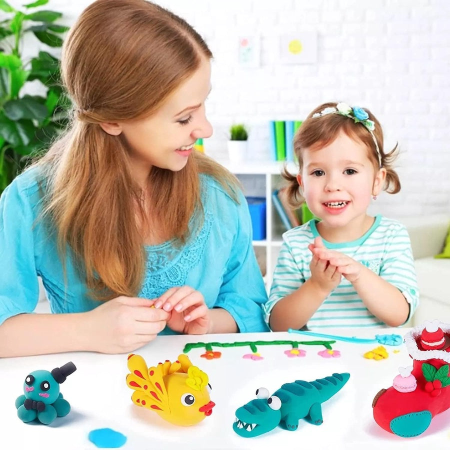 Ultra Light Foam Clay Set – 12 Colors