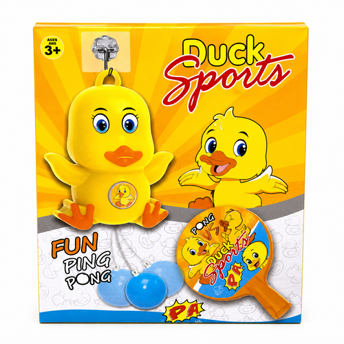 Duck Sports Ping Pong Set for Kids – Fun Indoor Paddle Game