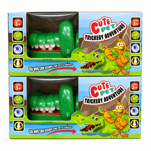 Crocodile Dentist Bite Game – Funny Family Challenge